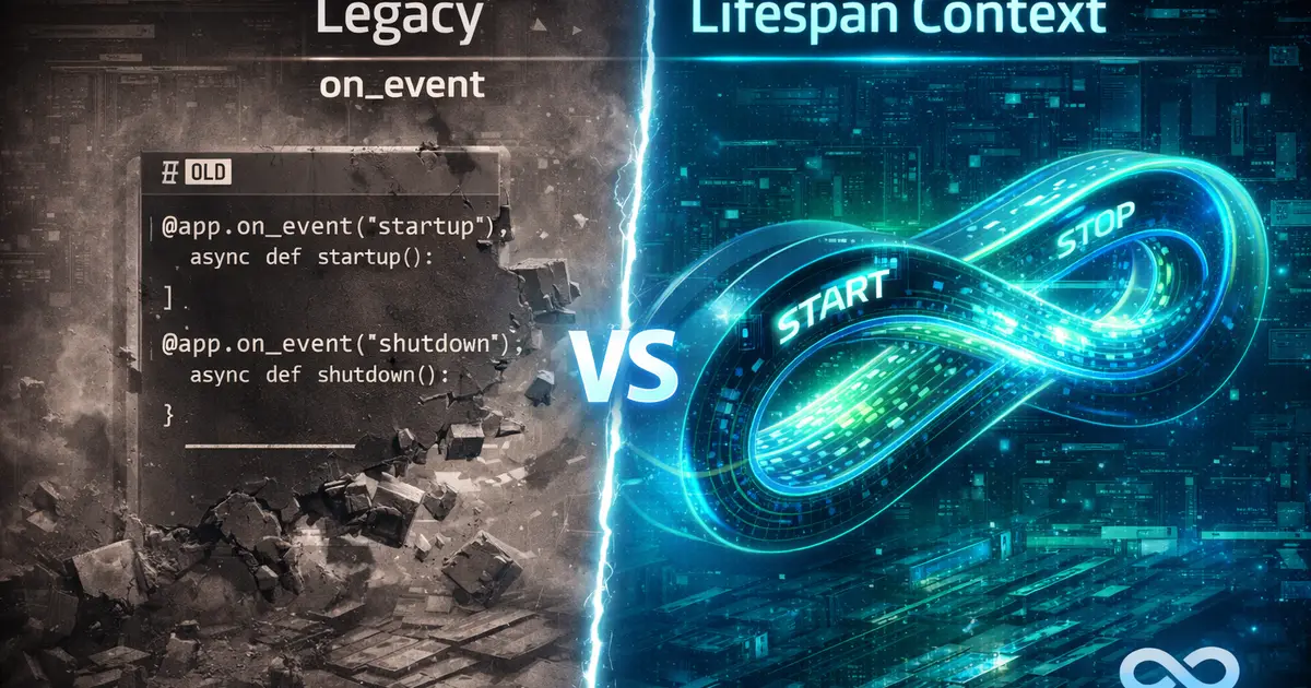 FastAPI Lifespan vs Startup Events: The Mistake That Breaks Async Apps