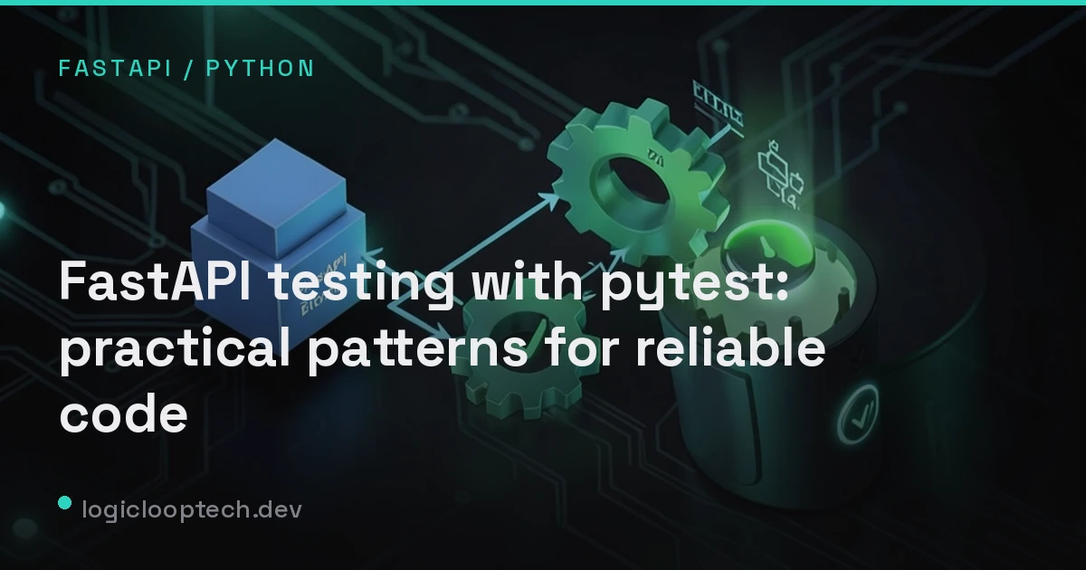 FastAPI testing with pytest: practical patterns for reliable code