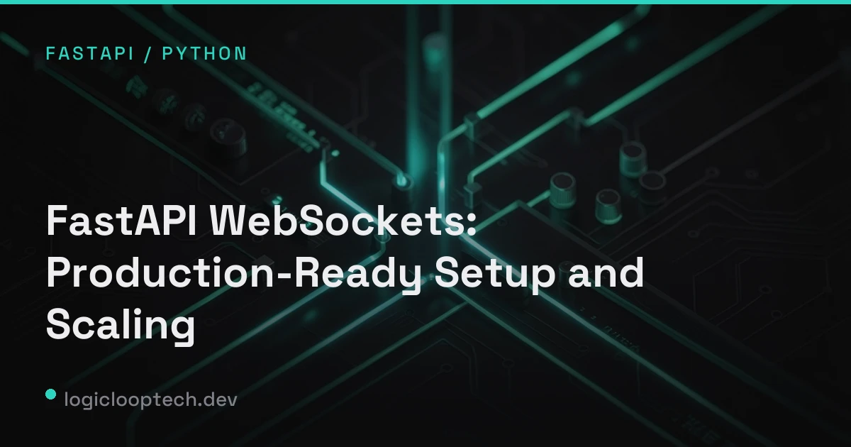 FastAPI WebSockets: Production-Ready Setup and Scaling