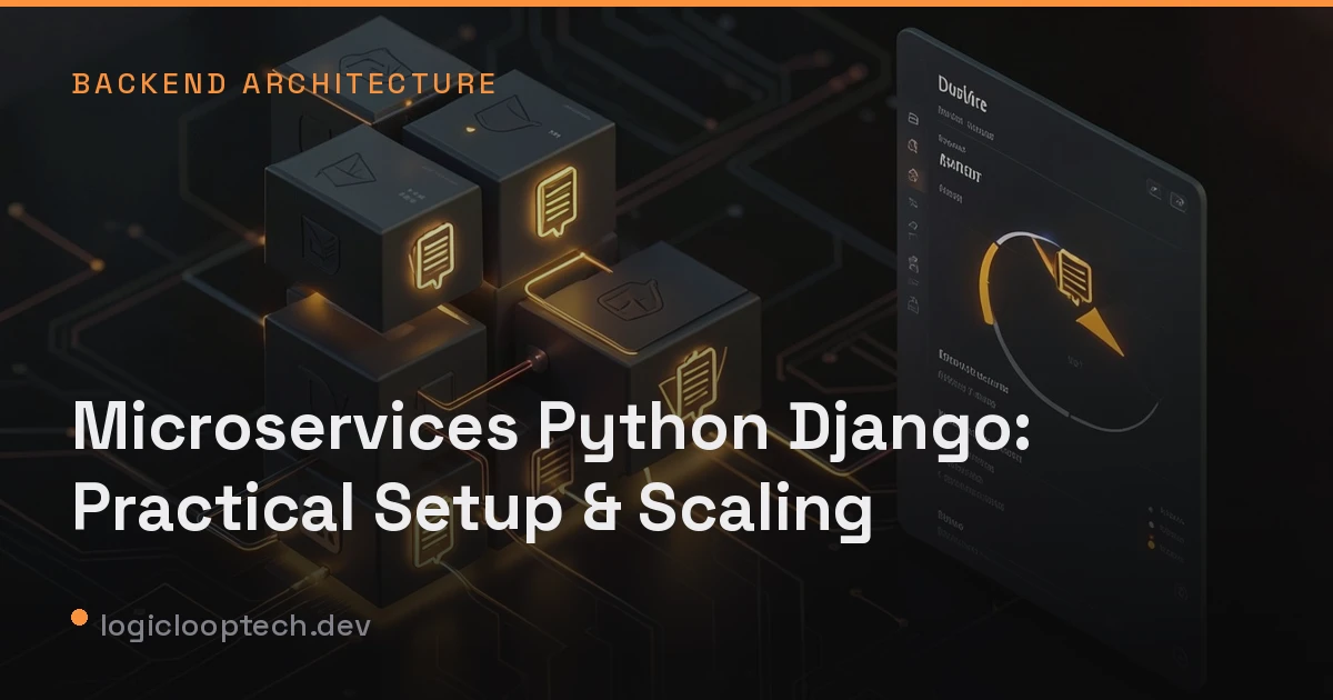 Microservices Python Django: Practical Setup & Scaling