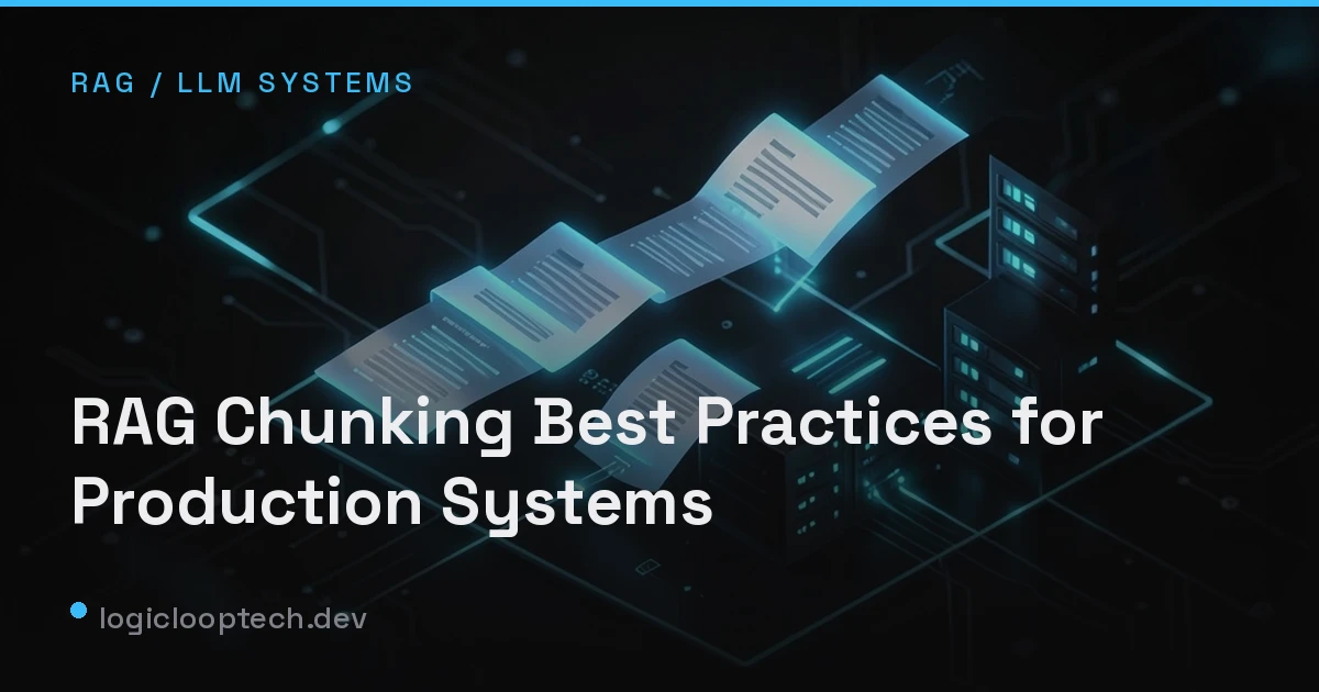 RAG Chunking Best Practices for Production Systems