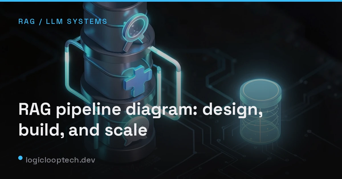 RAG pipeline diagram: design, build, and scale
