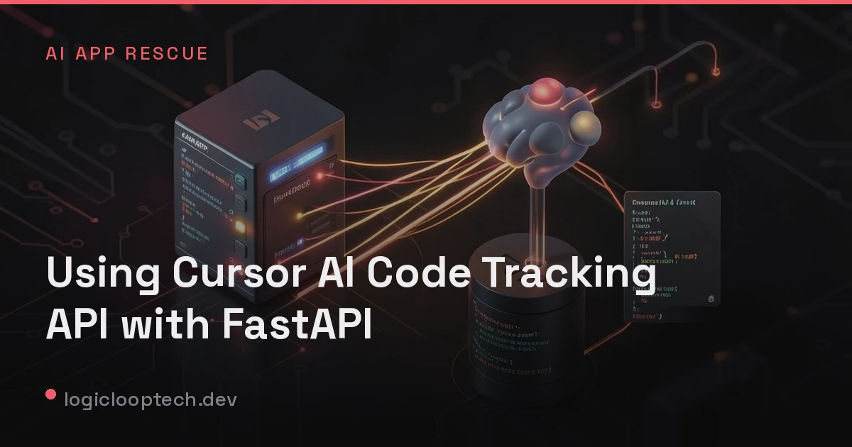 Using Cursor AI Code Tracking API with FastAPI